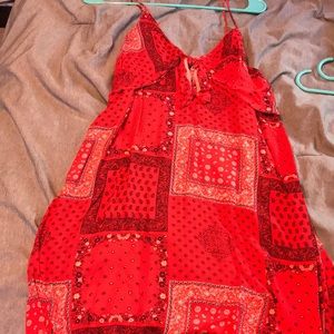 Spaghetti strap dress